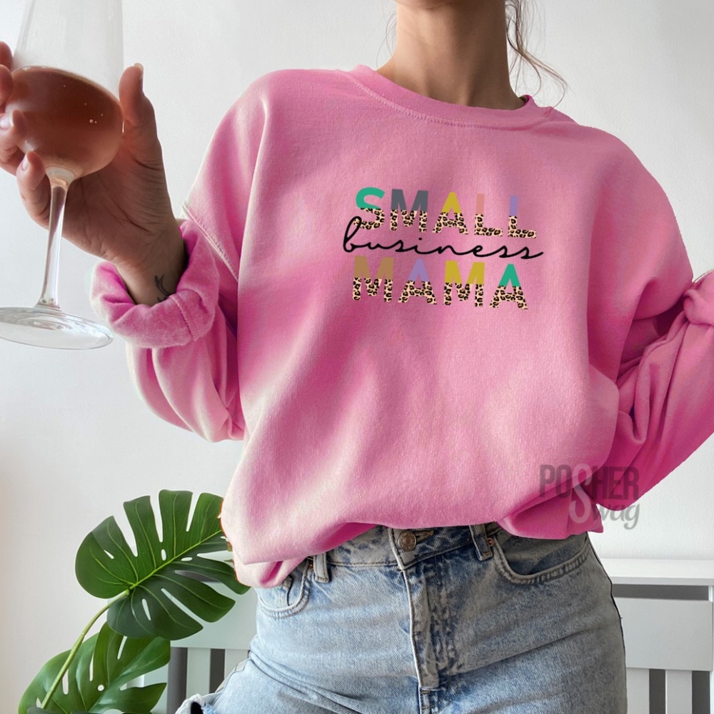 "Small Business Mama" Graphic Sweatshirt